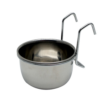 LIVING WORLD STAINLESS STEEL DISH 5OZ