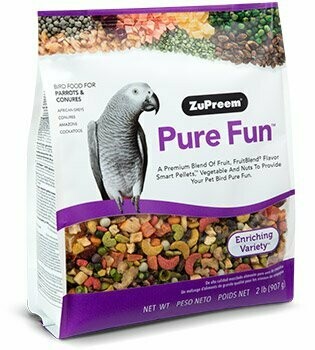 ZuPreem Pure Fun Parrot & Conure 2lb
