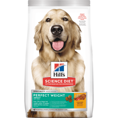 HILL'S SCIENCE DIET ADULT PERFECT WEIGHT 28.5LB