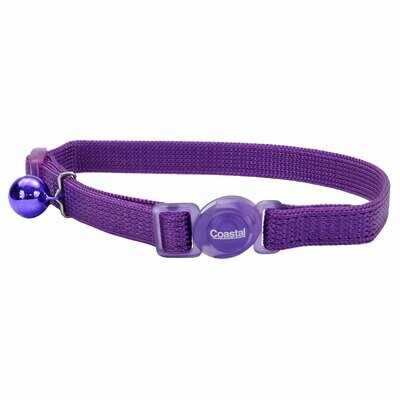 Safe Cat Collar Breakaway Purple 12"