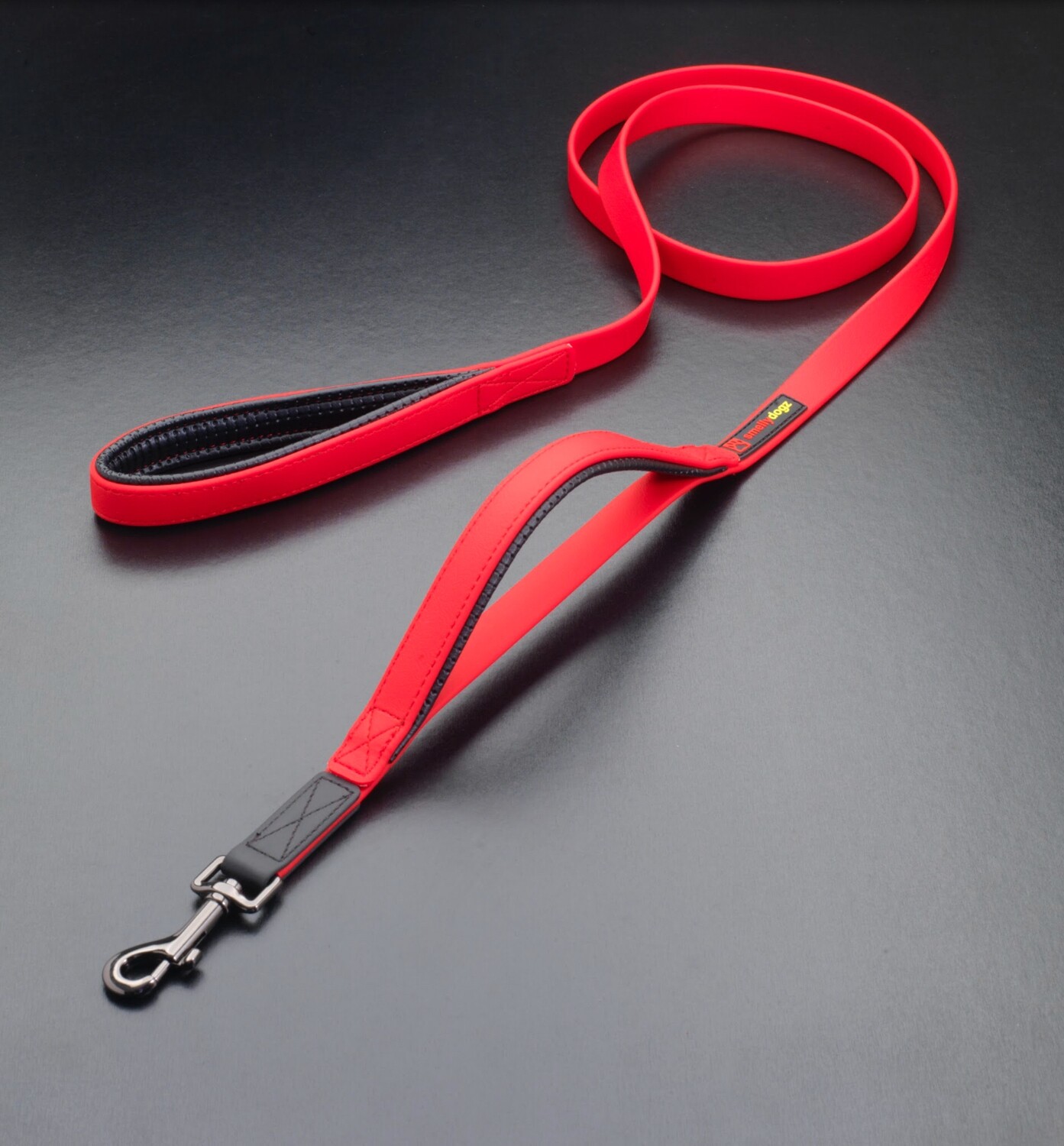 Smellydogz Lead 3/4" Double Red