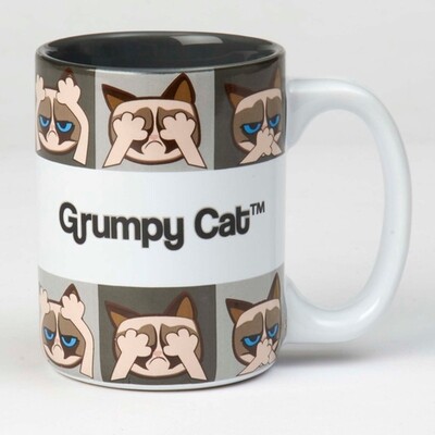 Petrageous Mug Grumpy Cat Grey