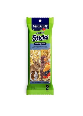 Vitakraft Guinea Pig Popcorn Sticks Berry 2.5 oz