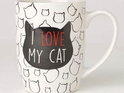 Petrageous Mug I Love My Cat