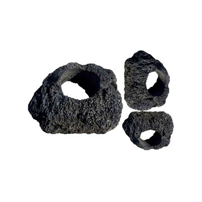 Feller Stone Black Lava Rock Medium