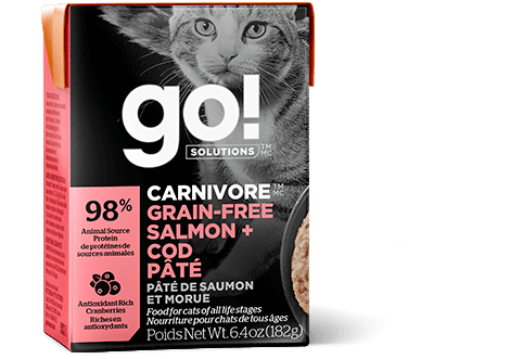 Go! Cat Salmon & Cod Pate 6.4oz
