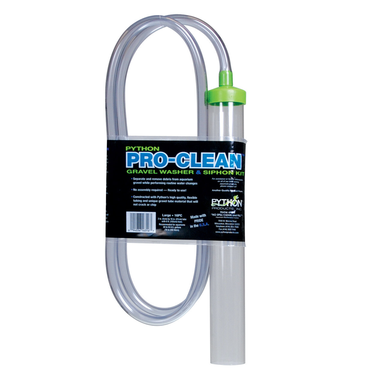 Python Pro-Clean Gravel Washer & Siphon Large