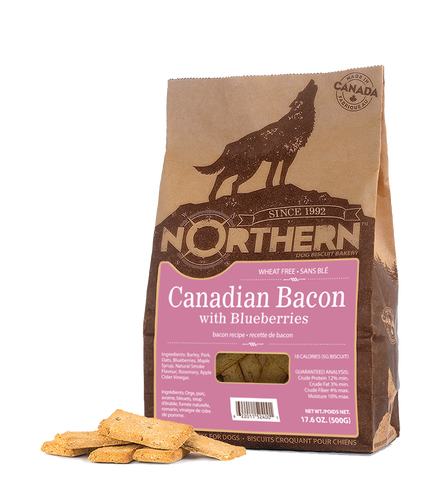 NORTHERN DOG BISCUIT - CANADIAN BACON 500g