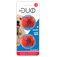 ZEUS DUO DOG TOY - BALL WITH SQUEAKER LARGE