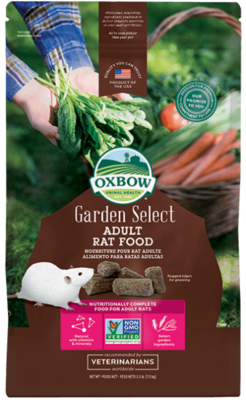 OXBOW GARDEN SELECT ADULT RAT FOOD 2.5lb