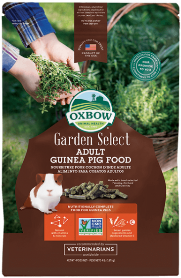 OXBOW GARDEN SELECT ADULT GUINEA PIG FOOD 4lb