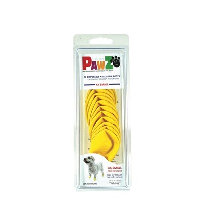 Pawz XXS Boots Yellow