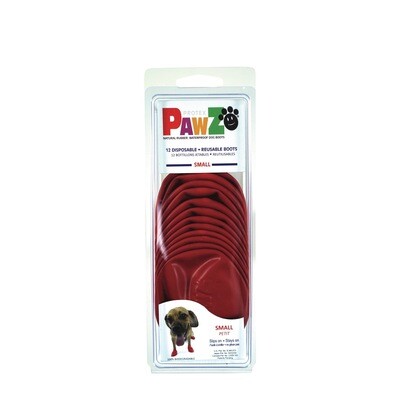 PAWZ Boots - Small Red 12pk