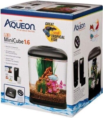 Aqueon Mini Cube 1.6gal LED