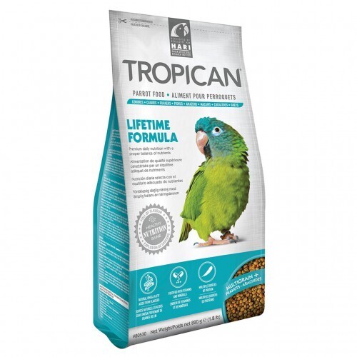 Tropican Lifetime Formula Granules for Parrots - 11.34 kg (25 lb)