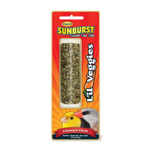 Higgins Sunburst Treat Sticks L'il Veggie Canary/Finch