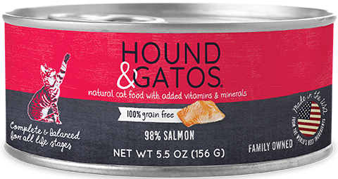 HOUND & GATOS CAT CAN - SALMON 5.5oz