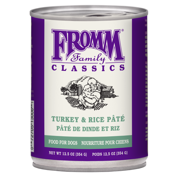 Fromm Classic Pate Turkey & Rice 12.5oz