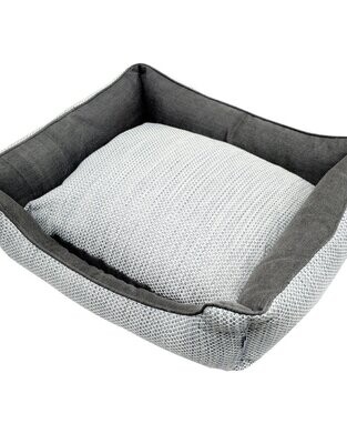 Resploot Bed - Sofa Grey Snakeskin