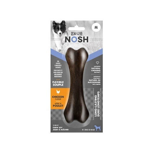 ZEUS NOSH FLEXIBILE CHEW BONE - CHICKEN MEDIUM