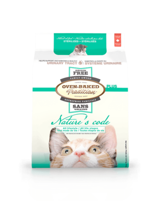 OVEN BAKED - NATURE'S CODE URINARY FOR CATS 5 LB