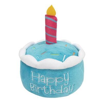 FOUFOU DOG - BIRTHDAY CAKE BLUE