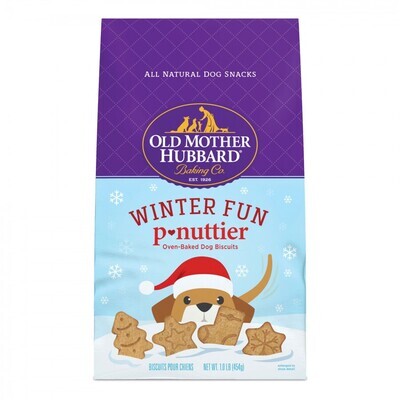 OLD MOTHER HUBBARD WINTER FUN PEANUT DOG BISCUITS 454g