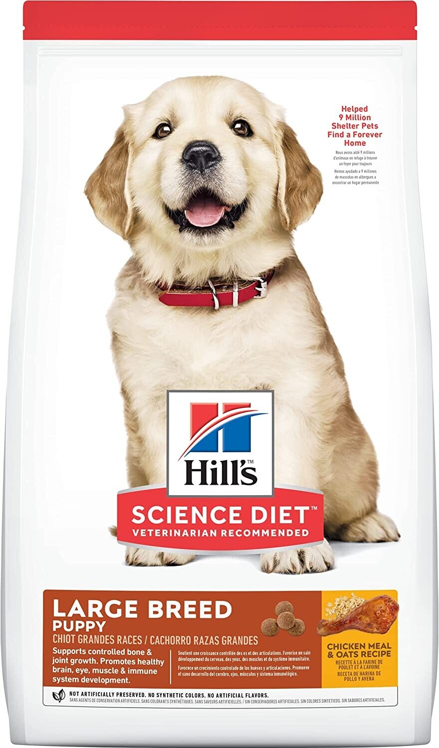 HILL'S SCIENCE DIET LARGE BREED PUPPY 15.5LB