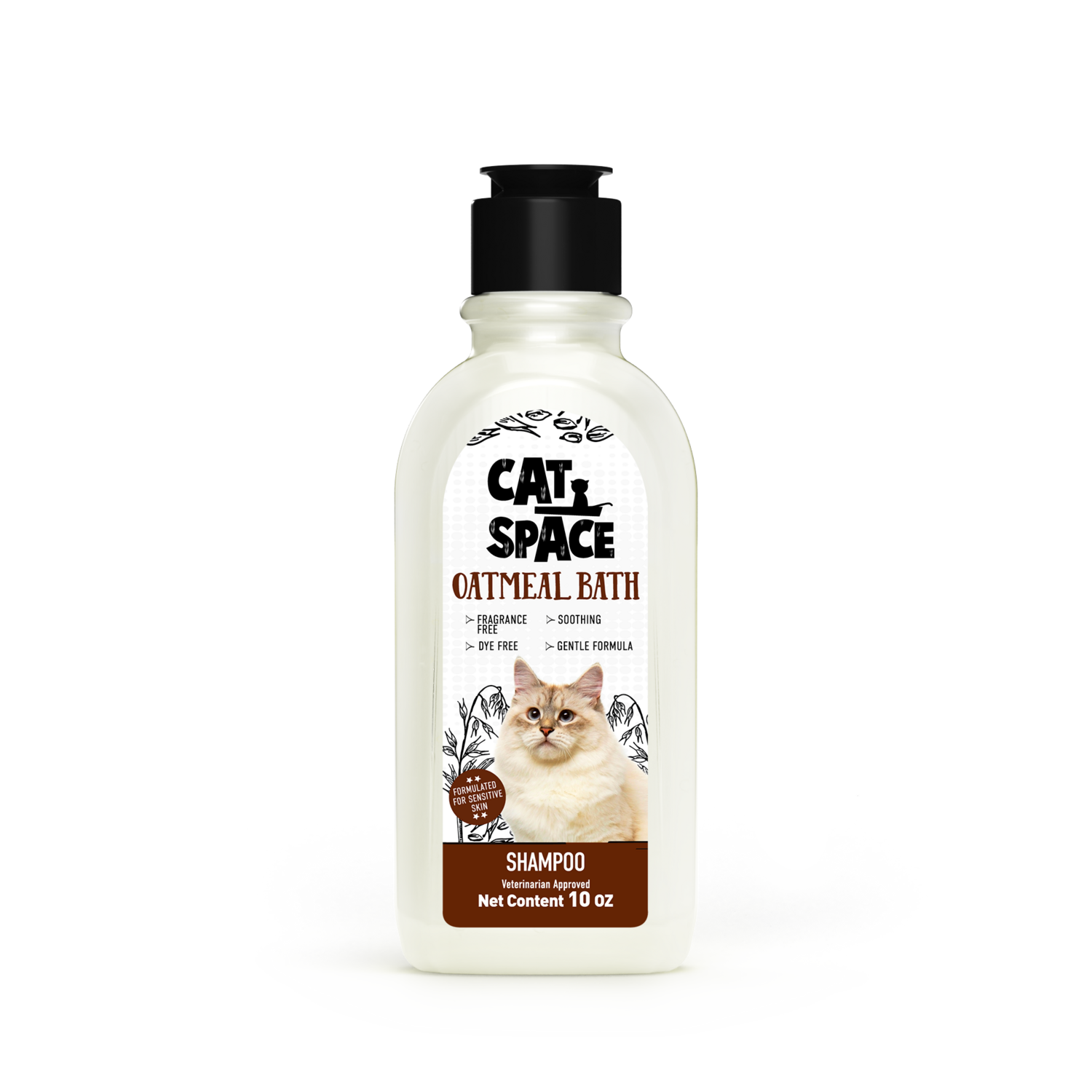 Cat Space Oatmeal Shampoo 300ml