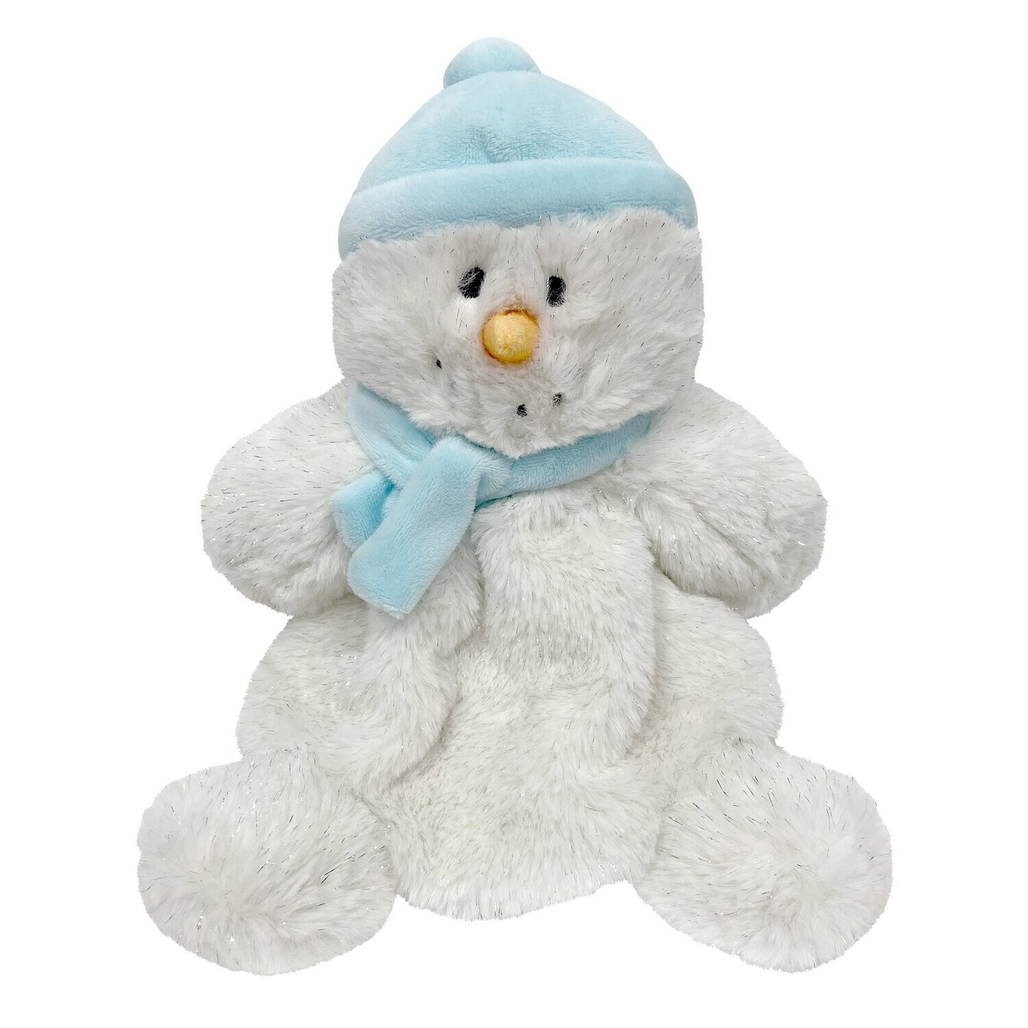 FouFou Dog Winter Sparkle Stuffless - Snowman