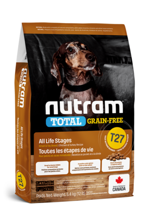 NUTRAM T27 GRAIN-FREE SMALL BREED TURKEY & CHICKEN 2kg