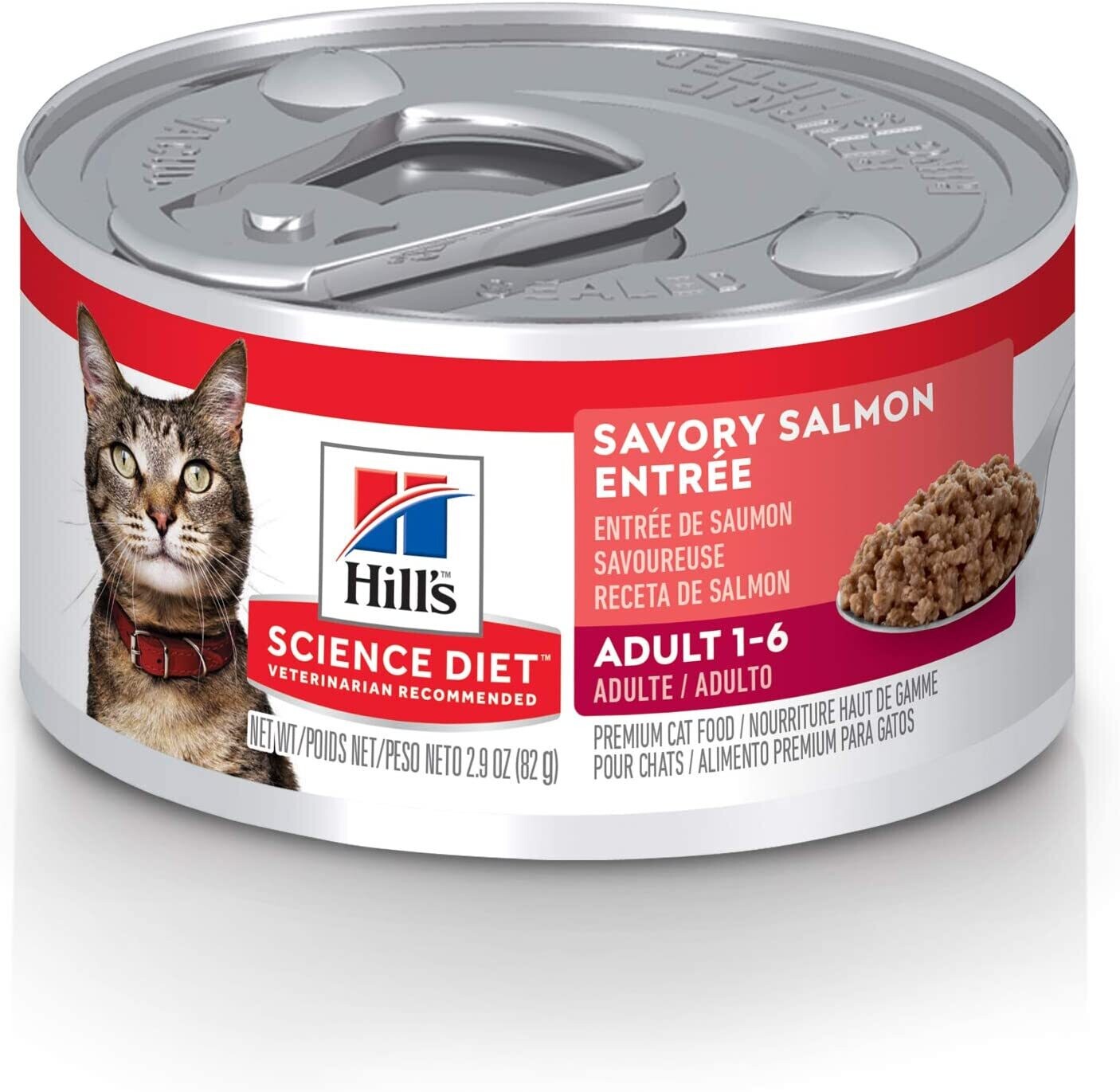 HILL'S SCIENCE DIET CAT SALMON ENTREE DINNER 5.5OZ