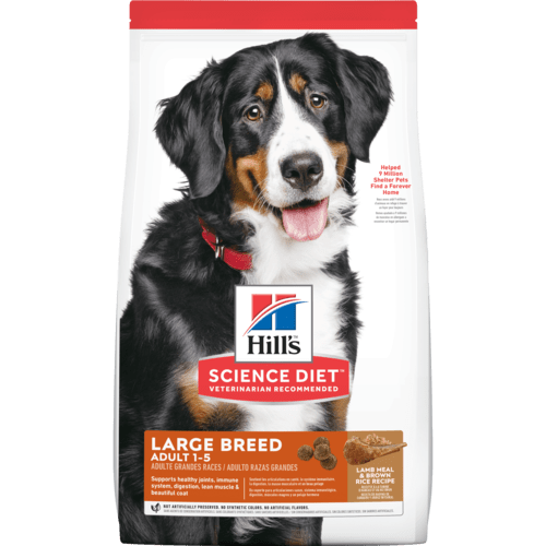 HILL'S SCIENCE DIET ADULT LARGE BREED LAMB & RICE 33 lb
