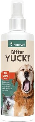 NaturVet Bitter Yuck! No Chew Spray 8 oz