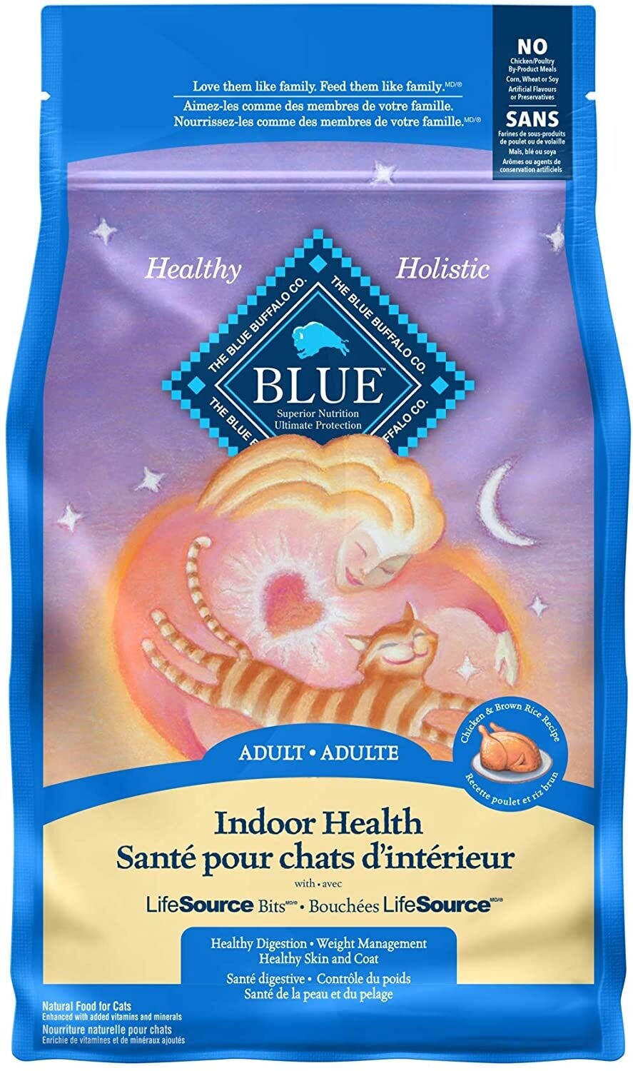 BLUE INDOOR HEALTH 3.1 KG CAT FOOD