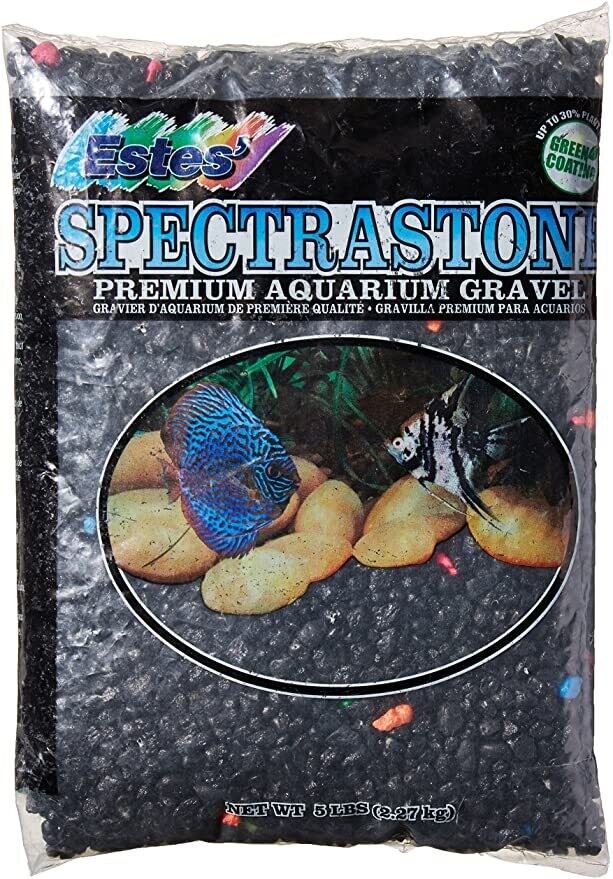 Estes Aquarium Gravel Black Lagoon 5lb