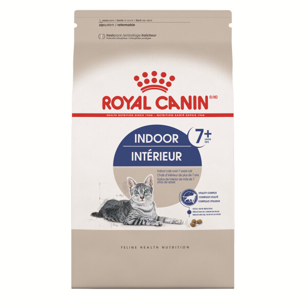 ROYAL CANIN CAT - INDOOR 7+ DRY FOOD 2.5LB