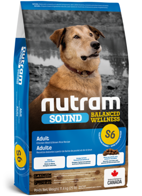 Nutram S6 Sound Balance Wellness Adult Dog
