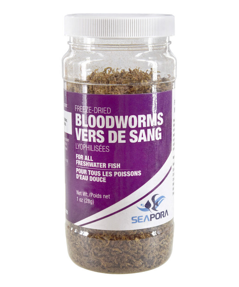 Seapora Freeze Dried Bloodworms 14g
