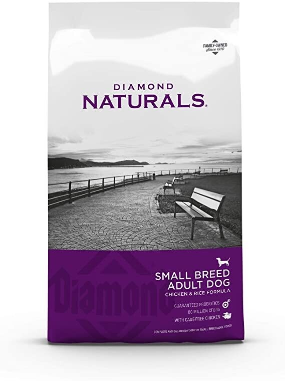 DIAMOND NATURALS FOR DOGS - SMALL BREED CHICKEN & RICE 6LB