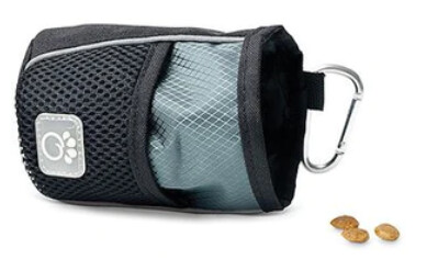 GF PET TREAT BAG GREY