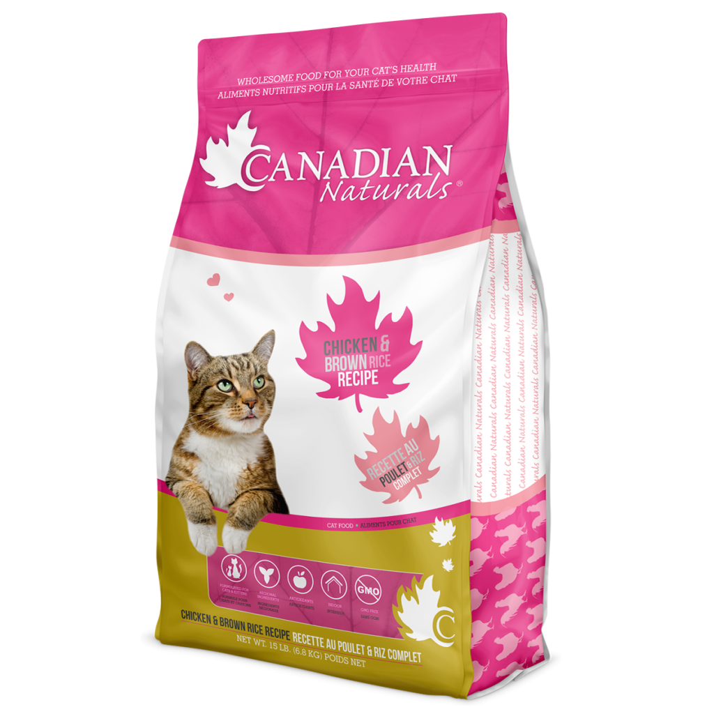 CANADIAN NATURALS CAT - CHICKEN & BROWN RICE 3 LB