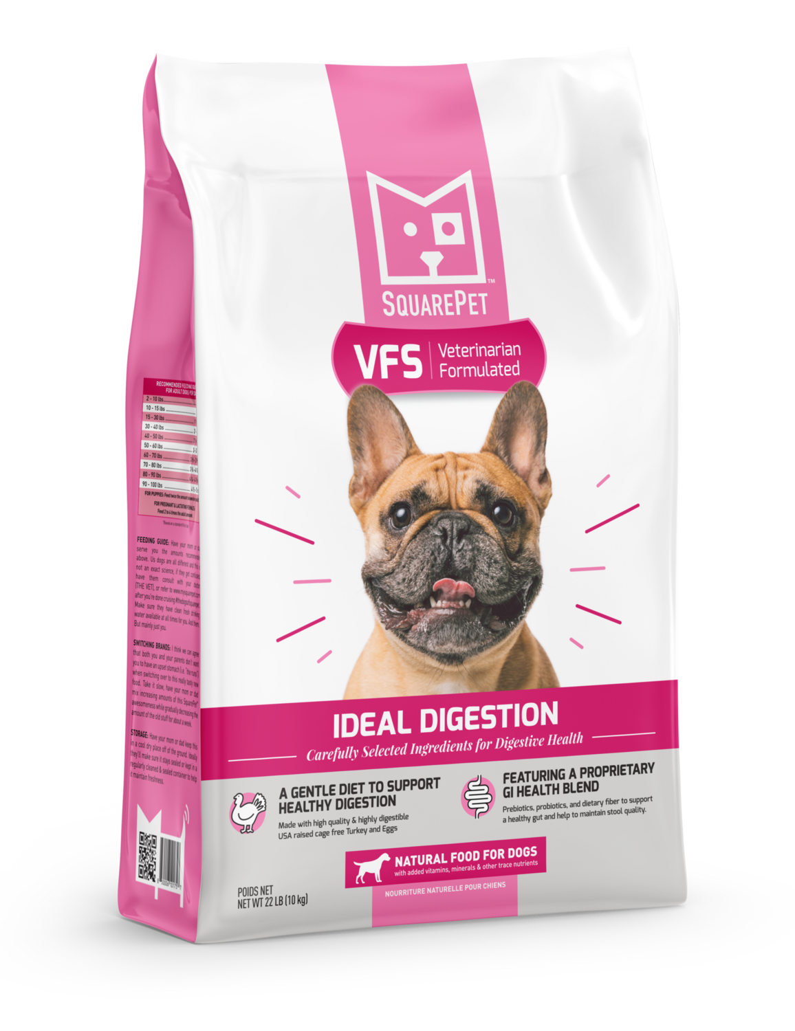 SquarePet VFS Canine Ideal Digestion 22 lb