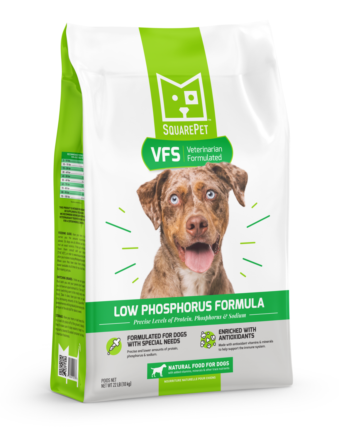 SquarePet VFS Canine Low Phosphorus 22 lb