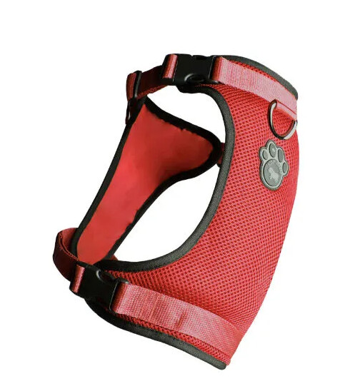 CANADA POOCH EVERYTHING HARNESS - RED LARGE