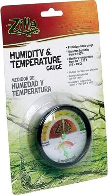 Zilla Humidity and Temperature Gauge