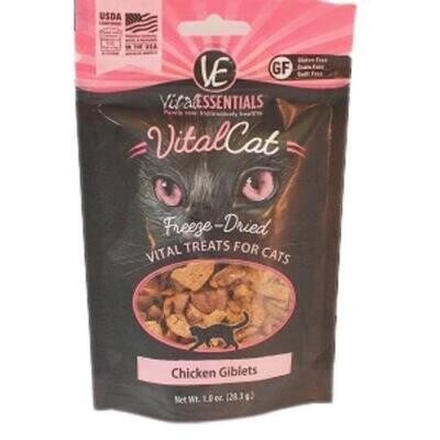 VitalCat Chicken Giblets Cat Treats 1.0oz