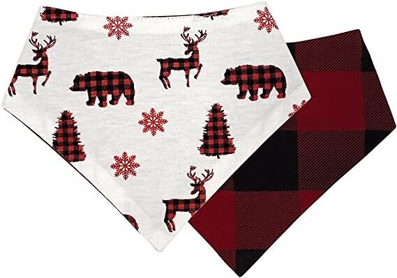 FOUFOU DOG BANDANA HERITAGE POLAR LARGE