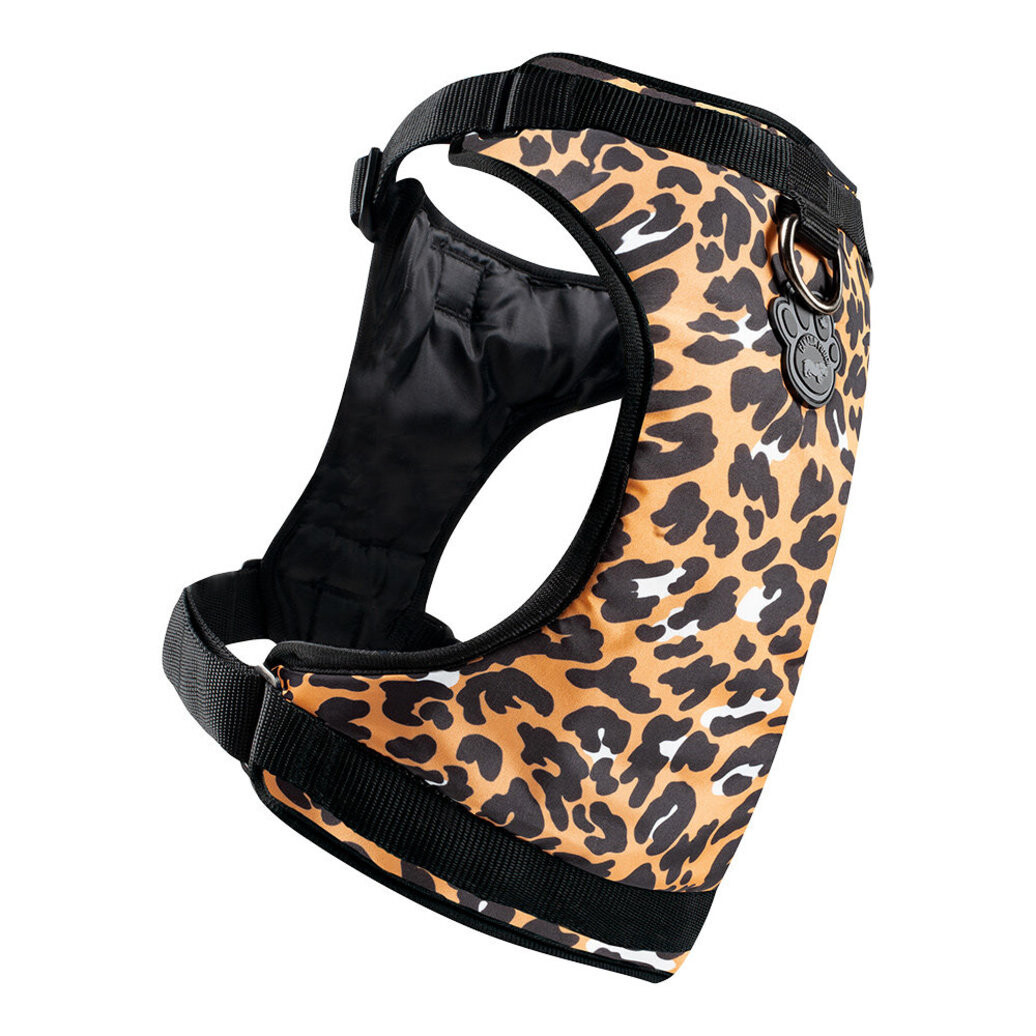 CANADA POOCH EVERYTHING HARNESS - LEOPARD LARGE