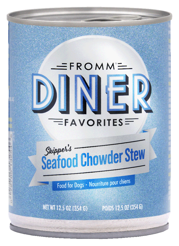 FROMM DINER CANS - SKIPPER'S SEAFOOD CHOWDER STEW 12.5 OZ
